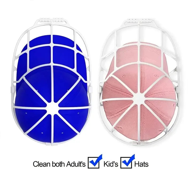 3pcs Hat Washer Rack Cap Washing Cage Baseball Cap Washers Hat Cleaner/Keeper/Shaper/Holder,Anti Deformation Hat Protector Frame