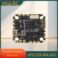 HGLRC SPECTER 40 AIO MPU6000 F722 Flight Controller Bluejay 96K 40A 4in1 ESC 25.5X25.5mm 2-6S for FPV Freestyle Drones