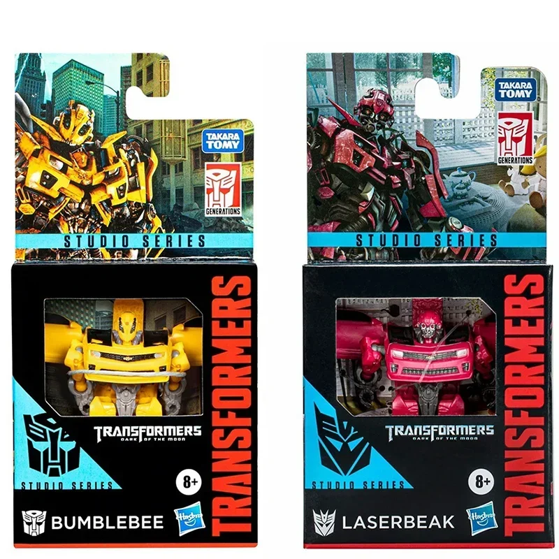 [In Stock]Hasbro Transformers Studio Series Bumblebee Laserbeak SS Core Class 10cm Original Action Figure Movie Model Toy Gifts