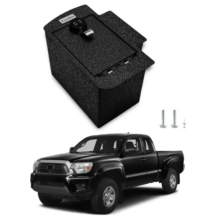 

In-vehicle Storage Box Console Safe Anti-theft Parts Car Interior Accessories for Tacoma 2005 to 2015 custom