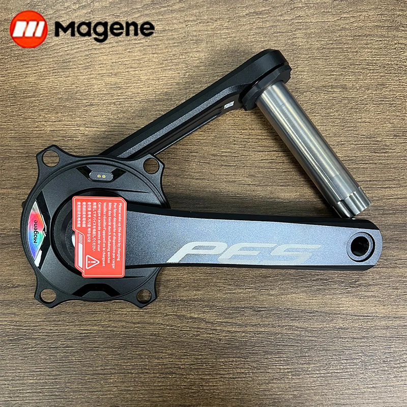 Magene PES P515 Power Meter Crankset 2027 Version 4-Bolt 110BCD 24mm Aluminum Spindle ANT+ Bluetooth Road Bike Set