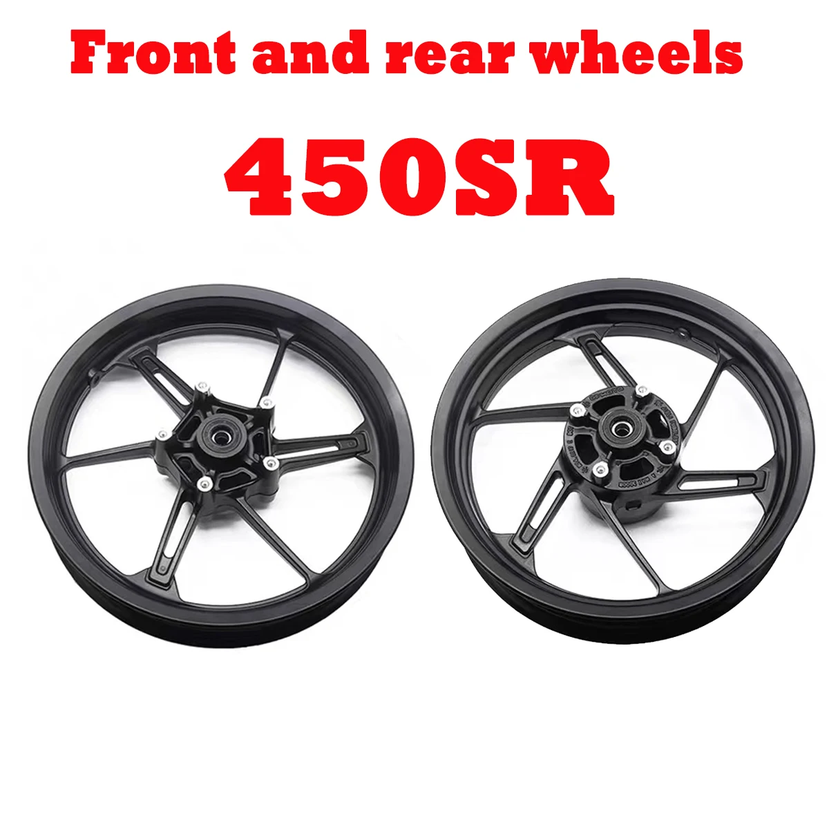 Motorcycle CFMOTO CF400-9 1 set  Wheel Hub Front Rear Aluminum Wheel Hub 450SR Aluminum Alloy Wheel Hub 450SS 450 450SRS fast