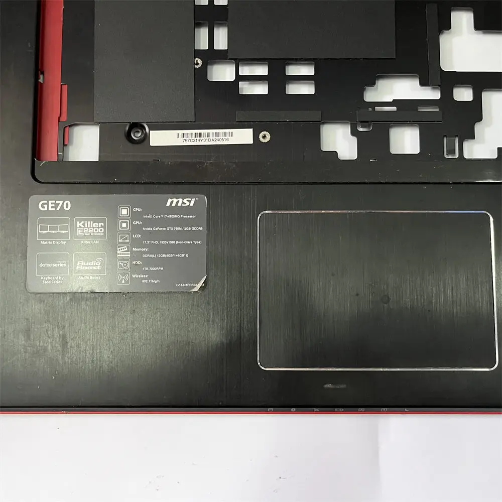 Mouse Touchpad Original para Msi Ge60 Ge70 Ms1757 Ms1757 Testado Transporte Rápido Perfeito