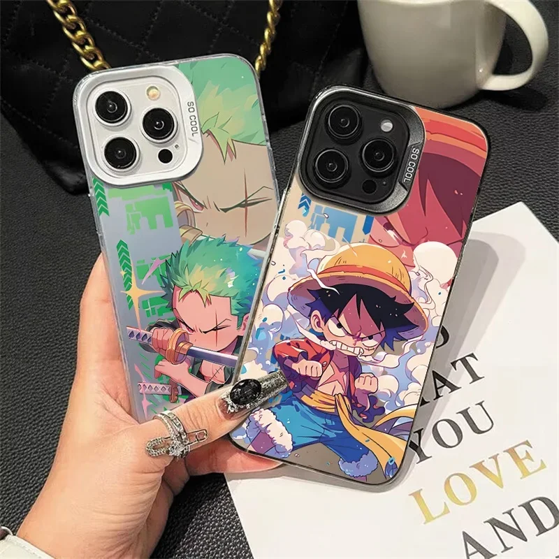 O-Een Stuk L-Luffy Zoro Behuizing Voor Xiaomi Redmi 15C A3 A5 12 12C 13C 13 14C 10 9C 10C 10 9A Note 8 9S 10S 9 10 Pro IMD Cover