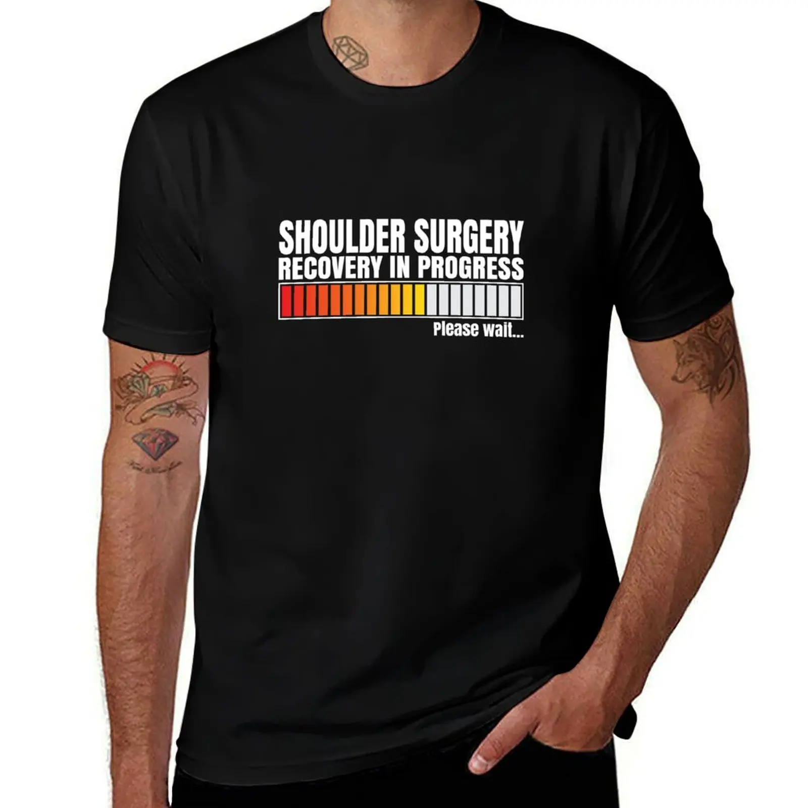 

Shoulder Replacement Recovery In Progress T-Shirt quick-drying heavyweights anime shirts men
