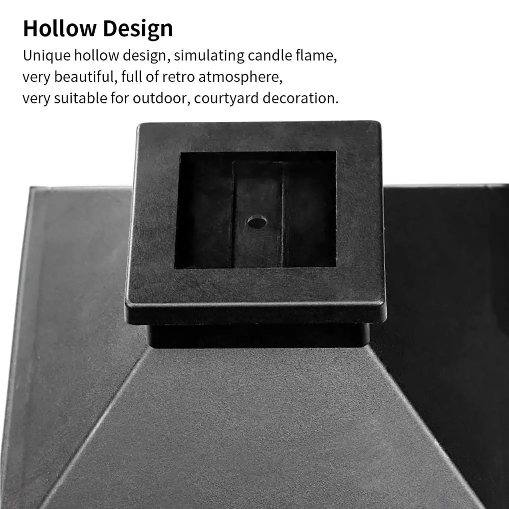 ضوء البطارية في الهواء الطلق، مصابيح LED متينة على ضوء الشموع، مصابيح تخييم عالية الصلابة، ديكورات الحديقة المطلية لغرفة المنزل