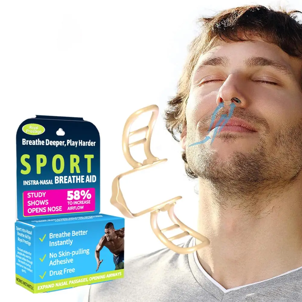 Nose Dilator Nasal Silicone Nose Clip Anti Snoring Easy Breath Preventing Snoring Help Breath Snoring Devices Improve Sleeping