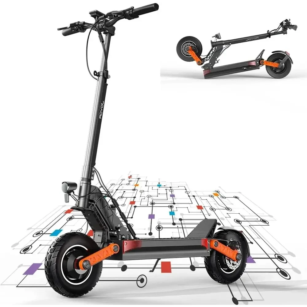 Elektrische scooters JOYOR-S10-S-Z motor 60V18Ah wegbanden 10'' hydraulische dubbele remmen voor volwassenen