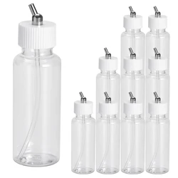 OPHIR – bouteille de peinture avec aérographe à double Action, 10 pièces, en plastique, 80cc, pour modèle de gâteau de loisir Nail_AC022-10x