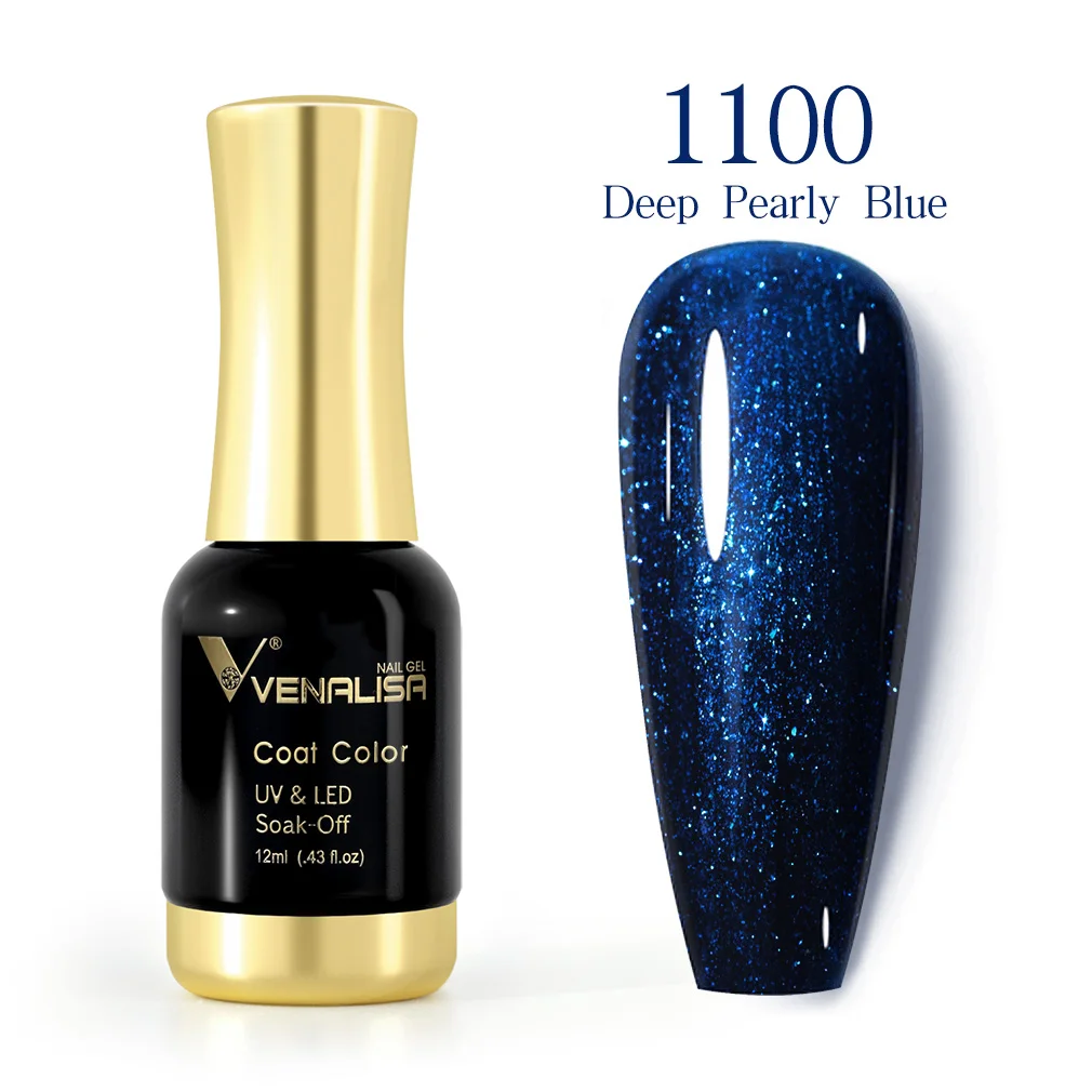 Venalisa 12 ml TPO FREE Diamond Top Coat Supply Nail Art Emaille Gel Nagellack Shining Glitter Pailletten Starry Platinum Paint Gel