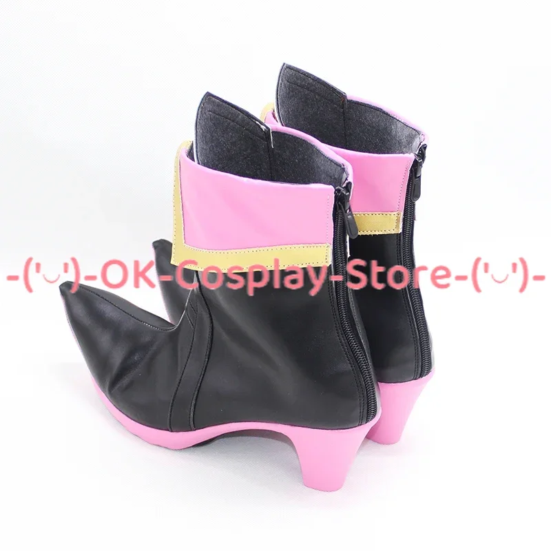 Anime  Ashen witch Elaina Cosplay Shoes Halloween Carnival Boots Cosplay Prop PU Leather Shoes Custom Made