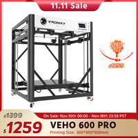 Tronxy VEHO 600 Pro FDM 3D Printer Kit Direct Drive Professional 3D Printer Large Print Size 600x600x600mm FDM 3d printers