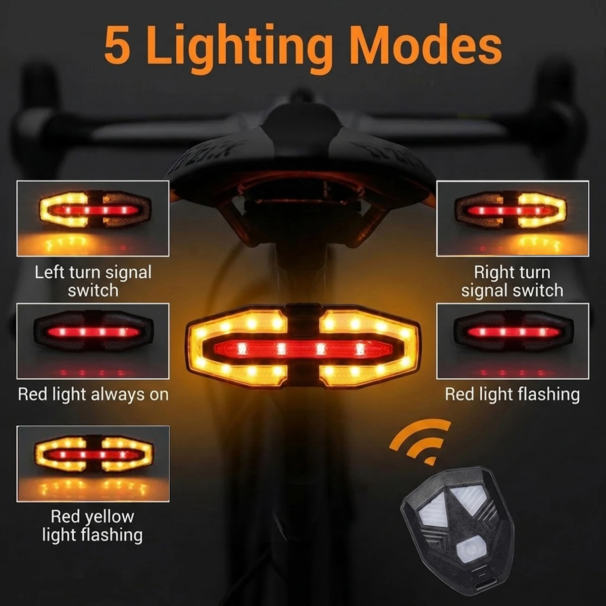 ضوء خلفي للدراجة مع إشارة انعط - مراجعة Cycling Gear Charging Station وسعره