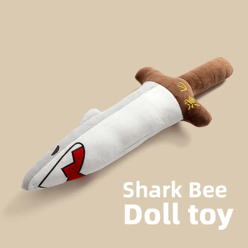 50cm Shark Arm Shark Sword Shark Daggers Funny Homophone Meme Play Meme Doll Cute kawaii Plush Toy Girls Pillow Sleeping Gifts