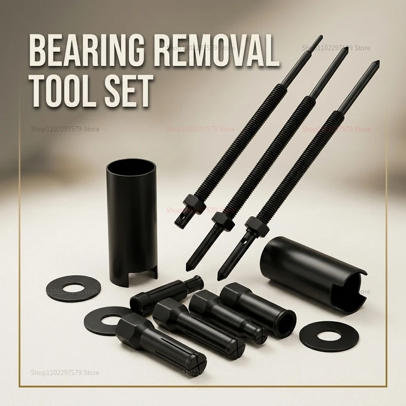 Motorcycle and Bicycle Bearing Puller Tools Set 9-23mm Inner Wheel Gear Remover Hand Repair Tools Wheel Bearing Extractor