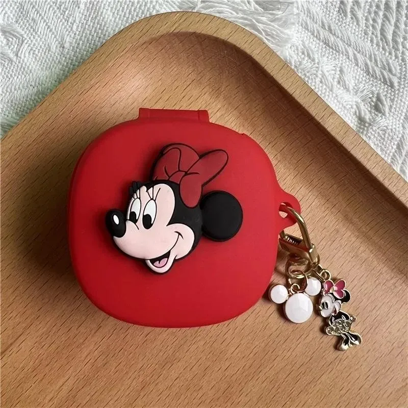 Cute Cartoon Mickey Winnie Earphone Case for Anker Soundcore R50i NC / P30i Case Earphone Cover With Keychain