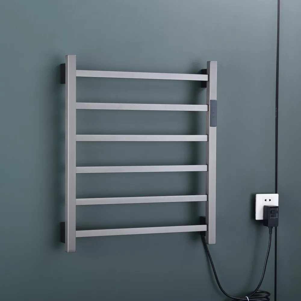 

Stainless steel electric towel rack digital hot towel warmer thermostatic smart bathroom towel dryer