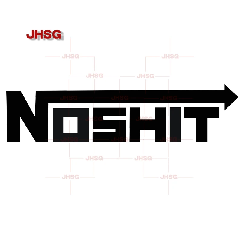 

NOSHT Nos Style Stickers Fun Car Truck Vinyl Stickers JDM Racing Window Stickers