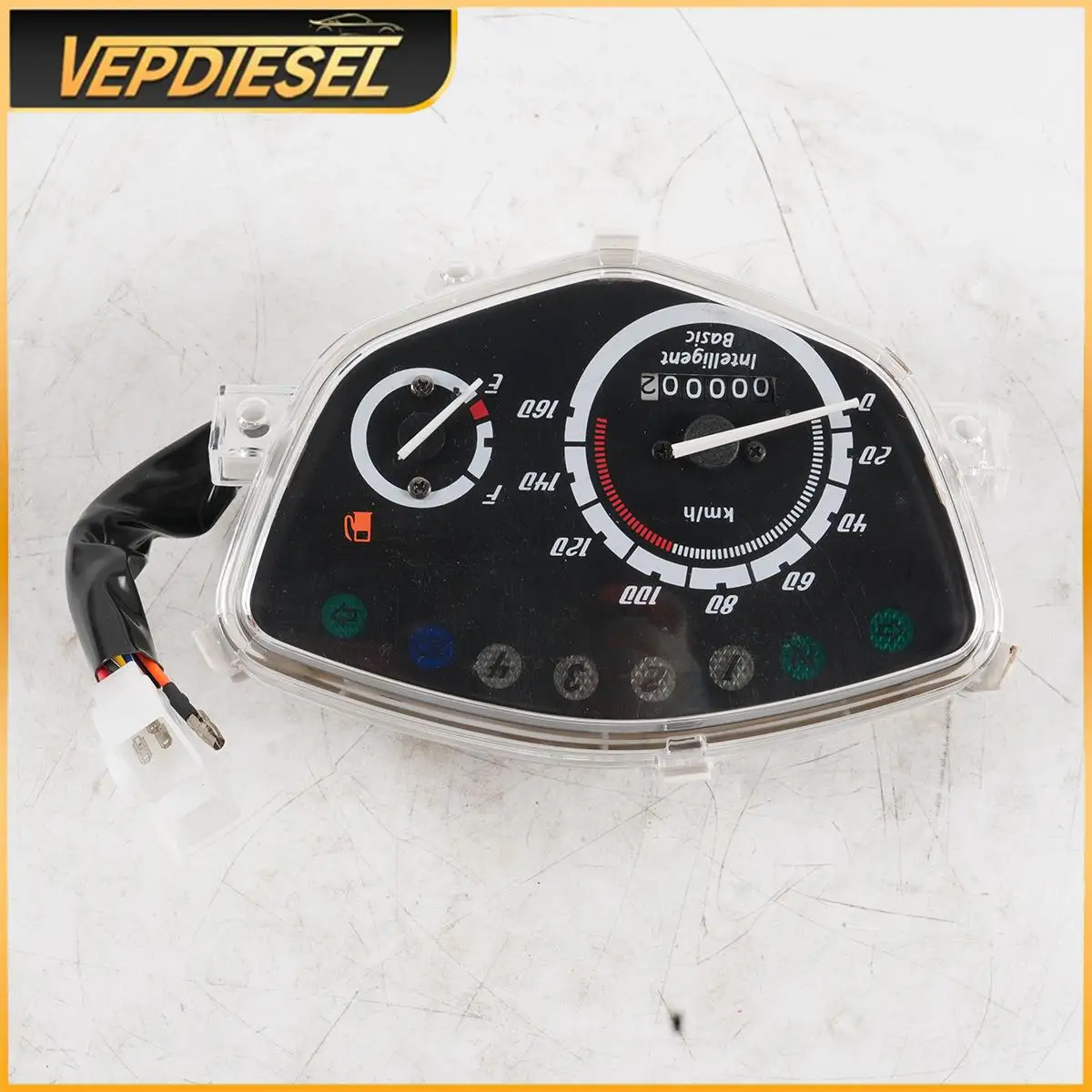 

Спидометр на приборной панели мотоцикла для спидометра Yamaha Crypton 110 с цифровым дисплеем