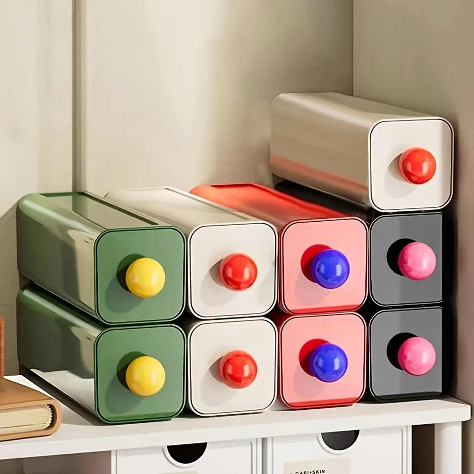 

Dopamine Desktop Storage Box Dormitory Desk Wall Hanging Drawer Dustproof Stationery Organizer