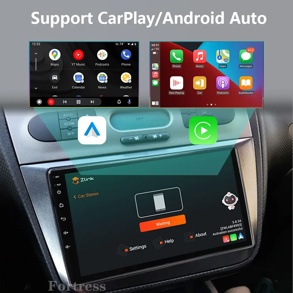 For Seat Altea 5P 2004 - 2015 Toledo III 3 Car Radio AI Voice 4G WIFI CarPlay Android Auto GPS Car Multimedia Video Player