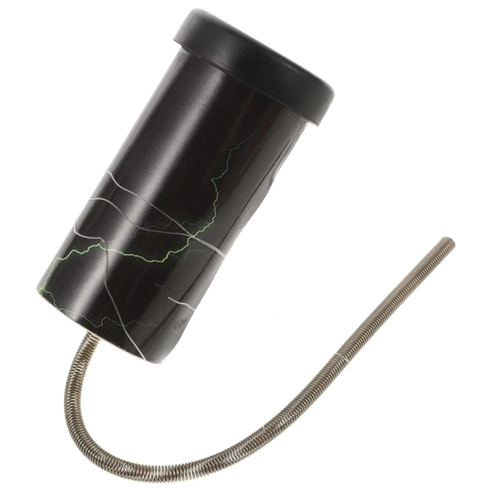 

Thunder Sound Drum Toy Kids Musical Instrument Mini Size Smooth Edge Safe Educational Noisemaker Black Color