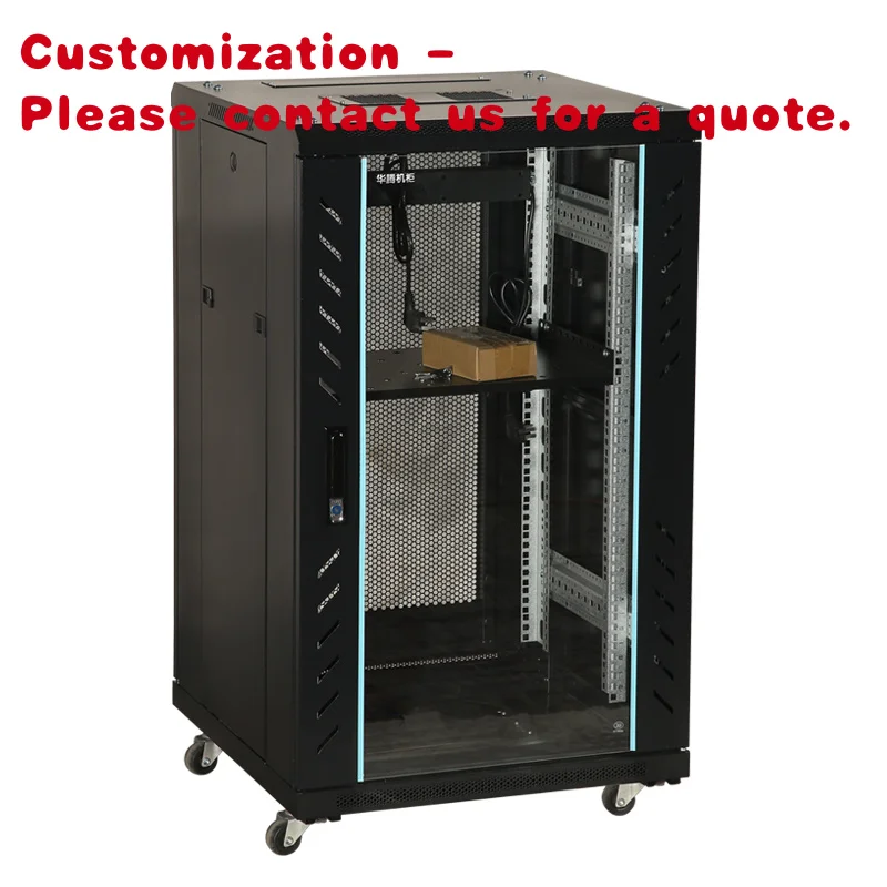 

на заказ. Заводская конструкция Серверная стойка 22U Шкафы Напольная телекоммуникационная серверная стойка DDF