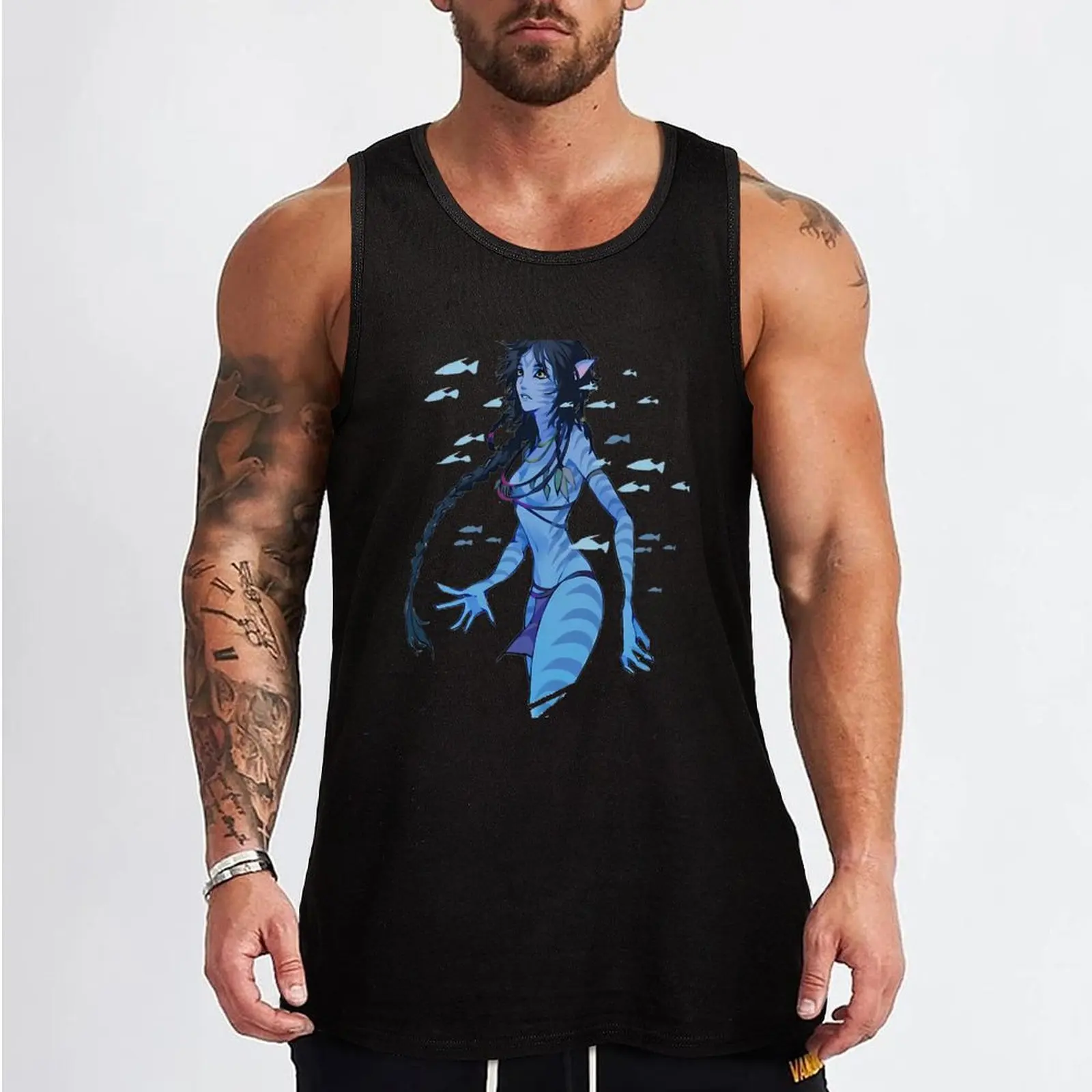 I See Your Soul Tank Top men clothing gym top summer clothes for men