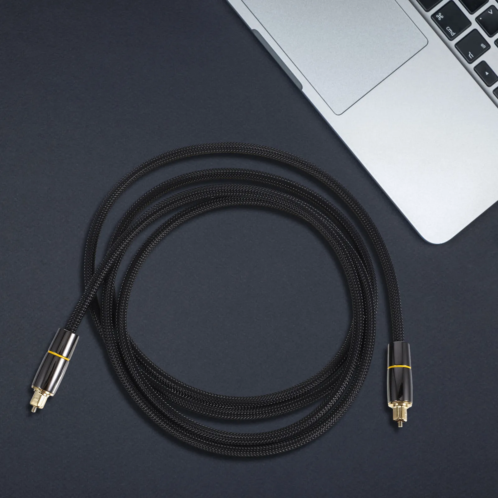 Digital Audio Optical Cable 5.1 Channel Optical Cable for TV Fiber Optic Audio Cord High Definition Sound