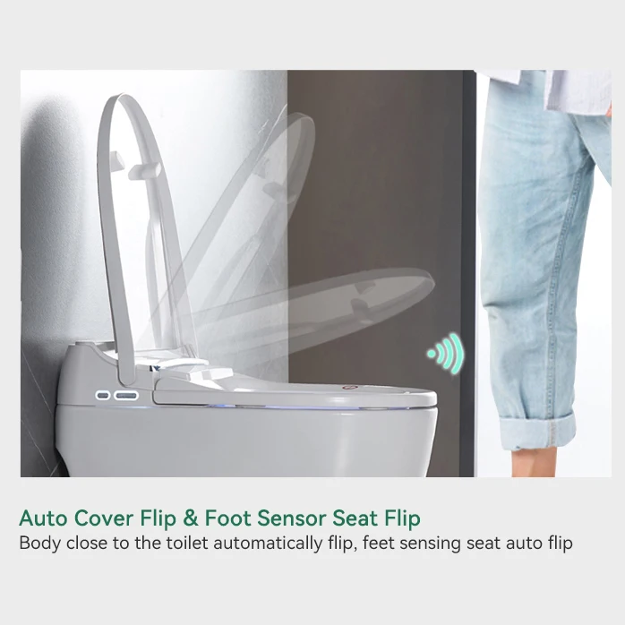 Автоматическая унитаза WaterMark для смыва ног, цельная керамическая напольная интеллектуальная ванная комната, туалет, умные туалеты