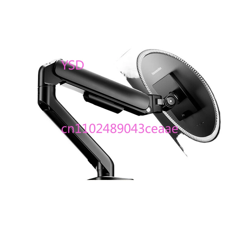 

Пневматическая консольная подставка для монитора с роботизированной рукояткой T650 (для компьютерных дисплеев, гибкая регулировка)