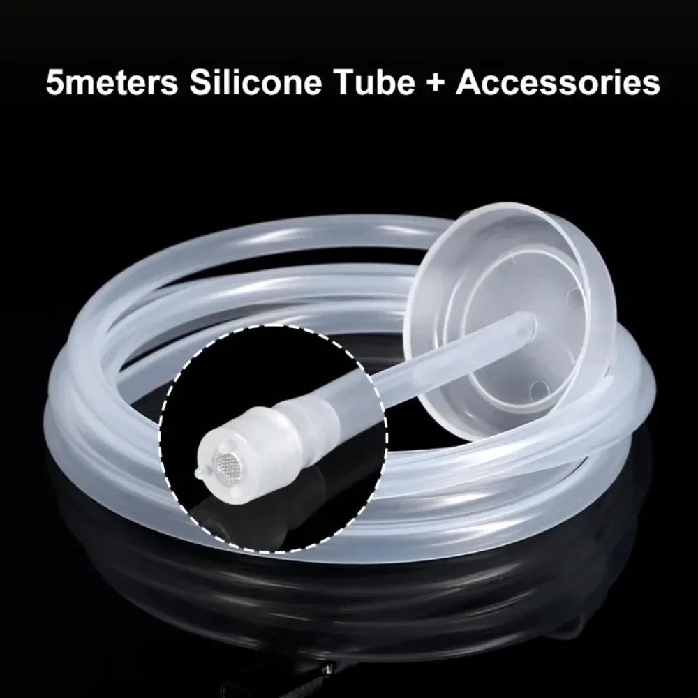 1 Set Universal Food Grade Inlet Pipe Water Dispenser Accessories Silicone Tube 6mm x 9mm Water Pipe Soft Automatic Suction Hose