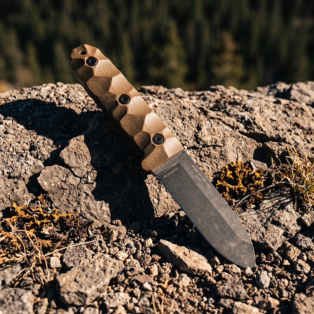 Нож ESEE PR4 с прямым лезвием  – обзор и цена Bushcraft Knife Fixed