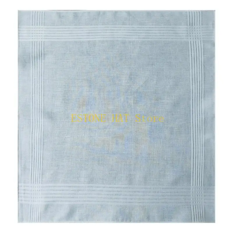 49mf 6 pcs saputangan handuk pondok bandana untuk pria persegi saputangan cepat pengeringan saputangan saputangan saputangan 16