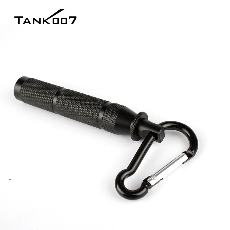 Imagem -03 - Mini Lanterna Portátil Luz de Bolso Tocha Led Pequena Edc Bateria Aaa Keychain Lâmpada Home ao ar Livre Tank007