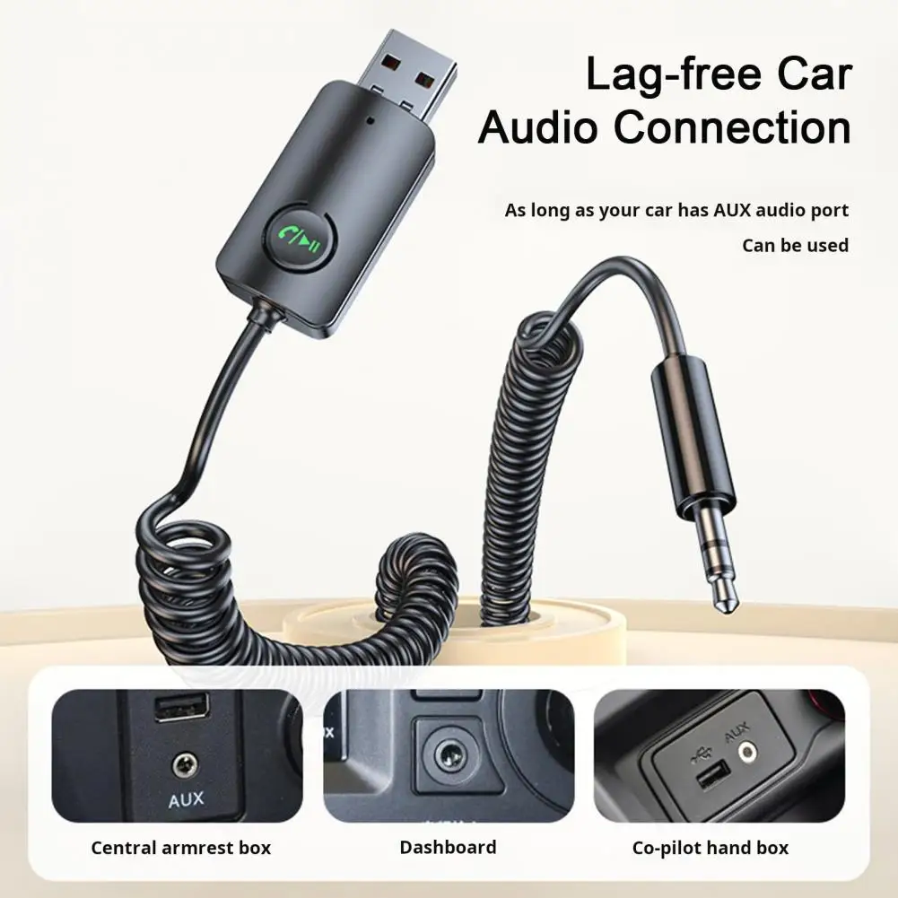 Bluetooth-compatible Adapter Quick Response Bluetooth-compatible Adapter High-quality Bluetooth Car for Hands-free for Quick