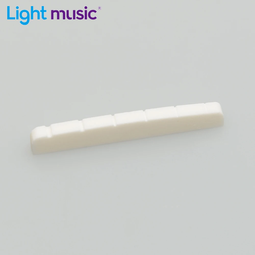 Real Slotted Bone Nut For Electric guitar upper string pillow guitar pillow string Pillow guitar bridge