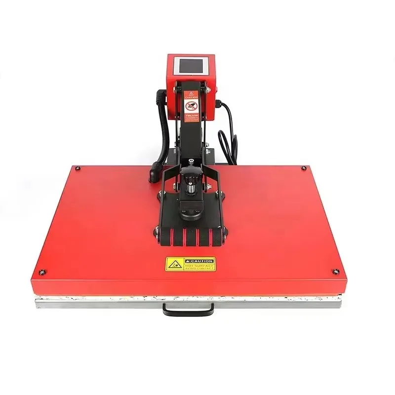 パネルホットプレス 15.7 "X23.6" フラットパネルアイロン機 T シャツ印刷機半自動熱転写印刷機