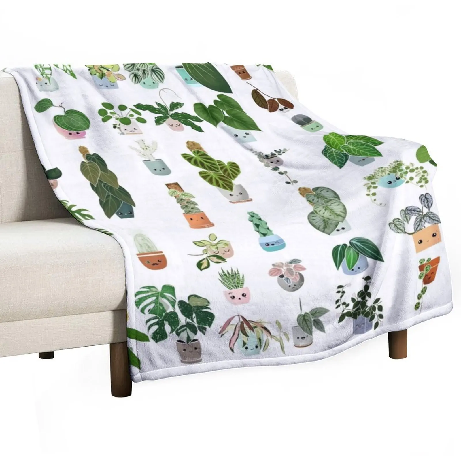 Plant Lovers Collection Throw Blanket Heavy Luxury Throw Picnic Blankets