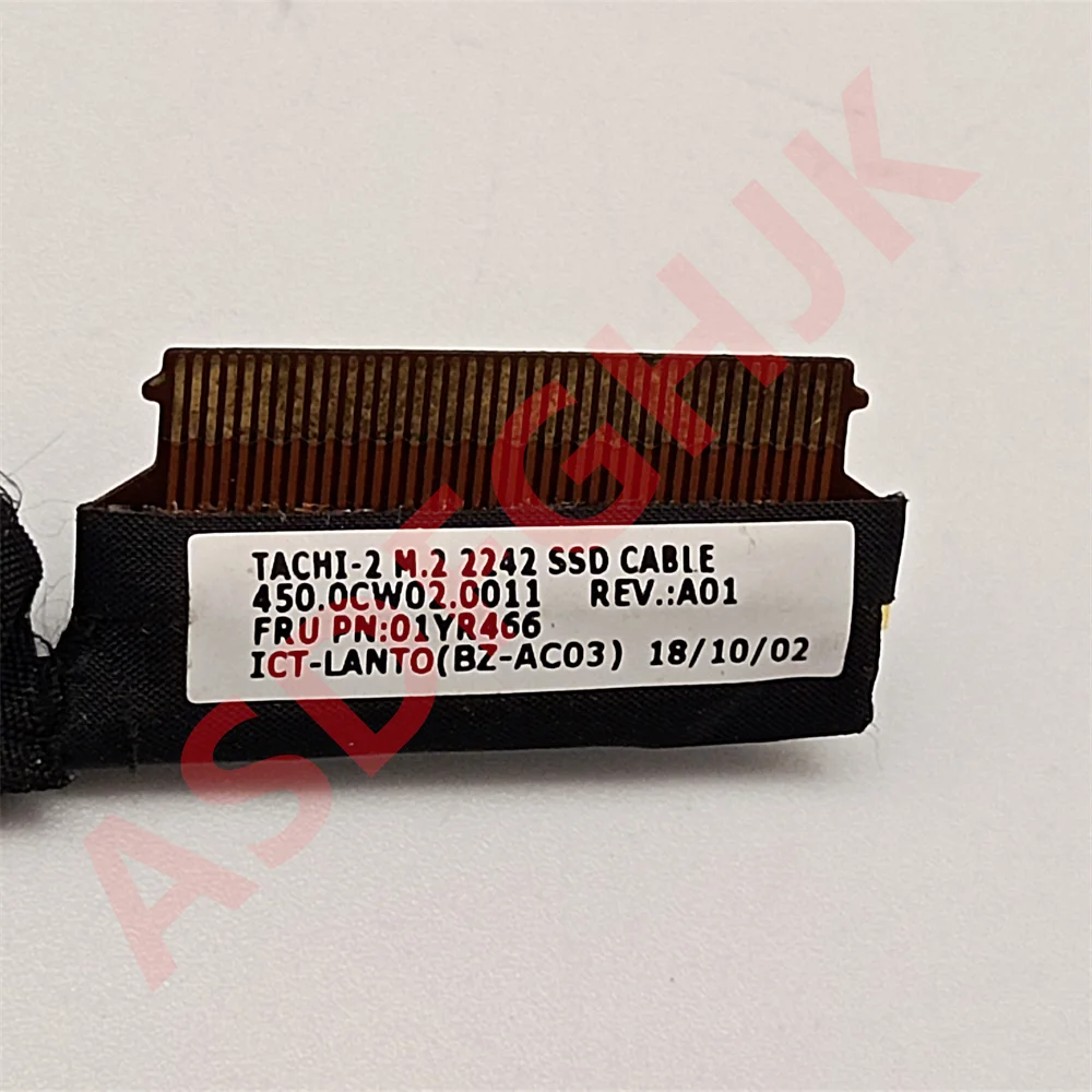 450.0CW02.0011 is applicable to Lenovo ThinkPad T580 P52S M.2 SSD Solid-state drive cable flat cable 01YR466