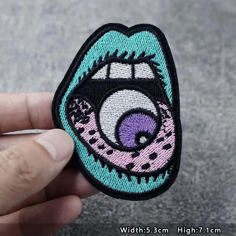 Bands Iron On Patches Apparel Sewing Fabric Handmade Appliques For Clothing Punk Rock Stickers Badges Parche