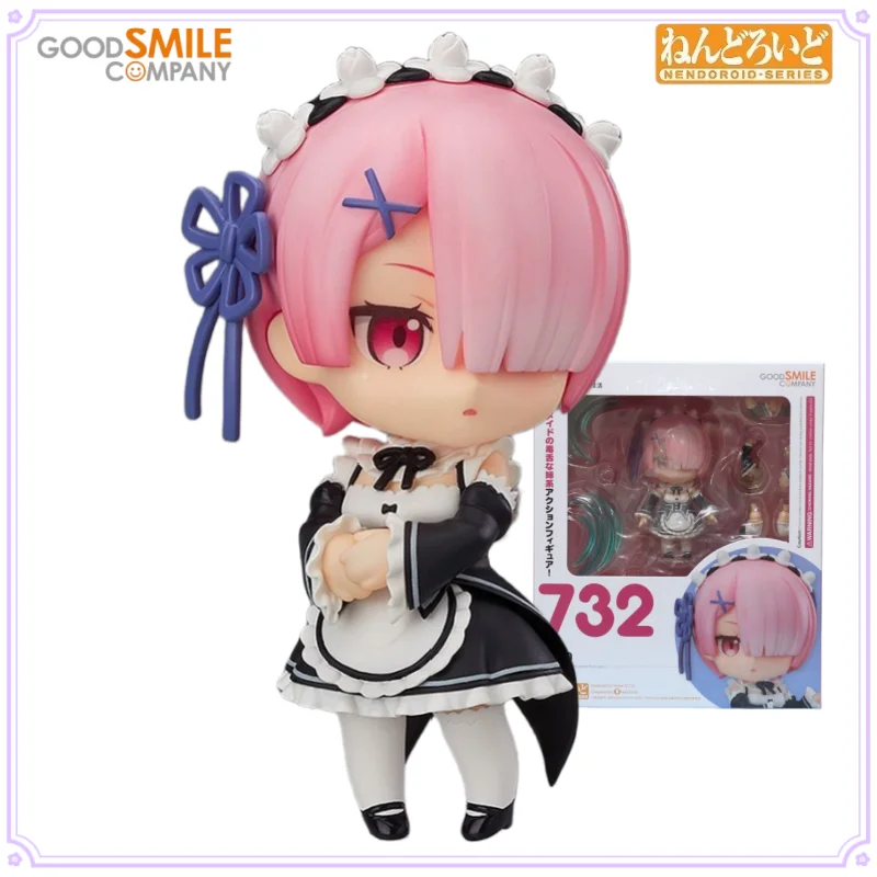 GSC 오리지널 넨도로이드 시리즈 Re:ZERO - 다른 세계에서 인생을 시작하다 Ram & Rem Baby Ver. 애니메이션 액션 피규어 소장 모델