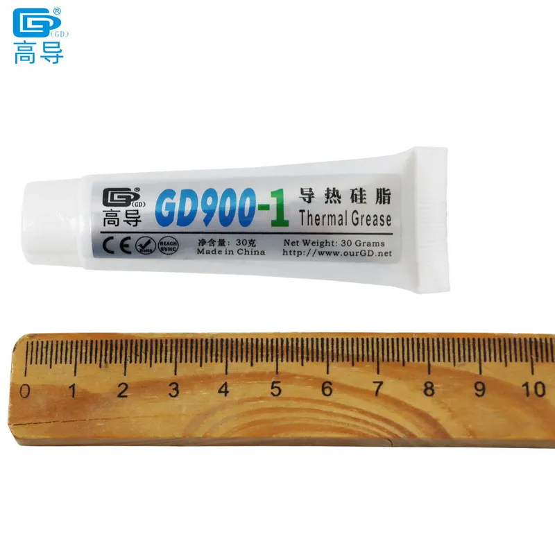 Net Weight 3/30/150 Grams Gray GD900-1 Thermal Conductive Grease Paste Plaster Heat Sink Compound for CPU GPU LED BX CB CN ST