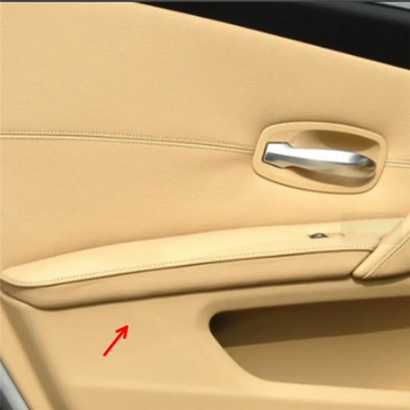 

Car Rear Door Inner Armrest Cover Assembly Armrest Bracket 51426984605 For BMW 5 Seies E60 E61 2006-2010 Left