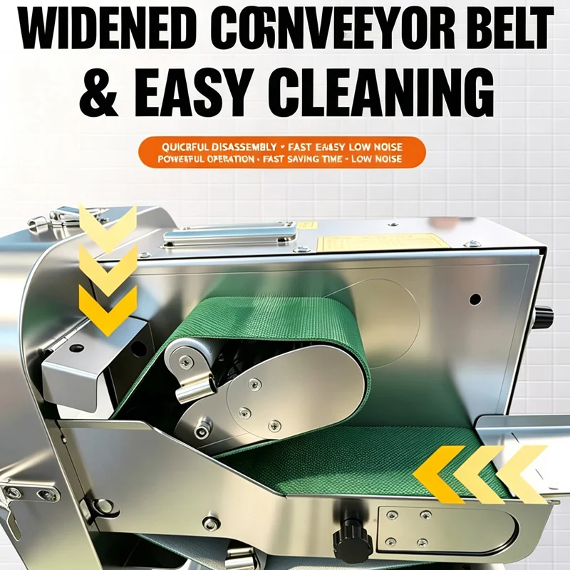 Picture 5: Electric Commercial Vegetable Cutter Slicer Machine Multi-Functional Vegetable Cutting Machine