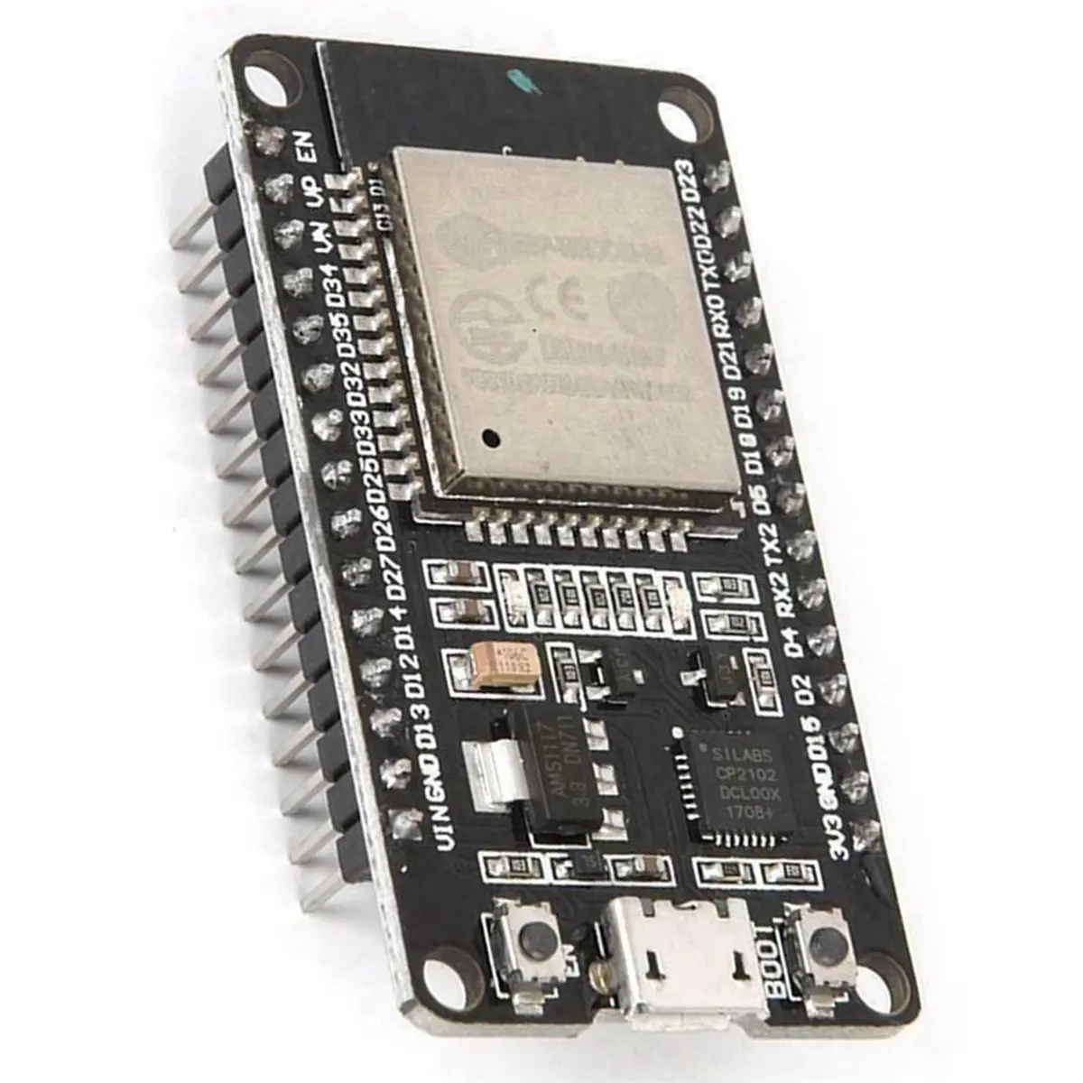 

Плата разработки BAAE 5X новой версии ESP32 CH9102X с WiFi+Bluetooth, сверхнизким энергопотреблением, двухъядерным процессором ESP-32 ESP-32S