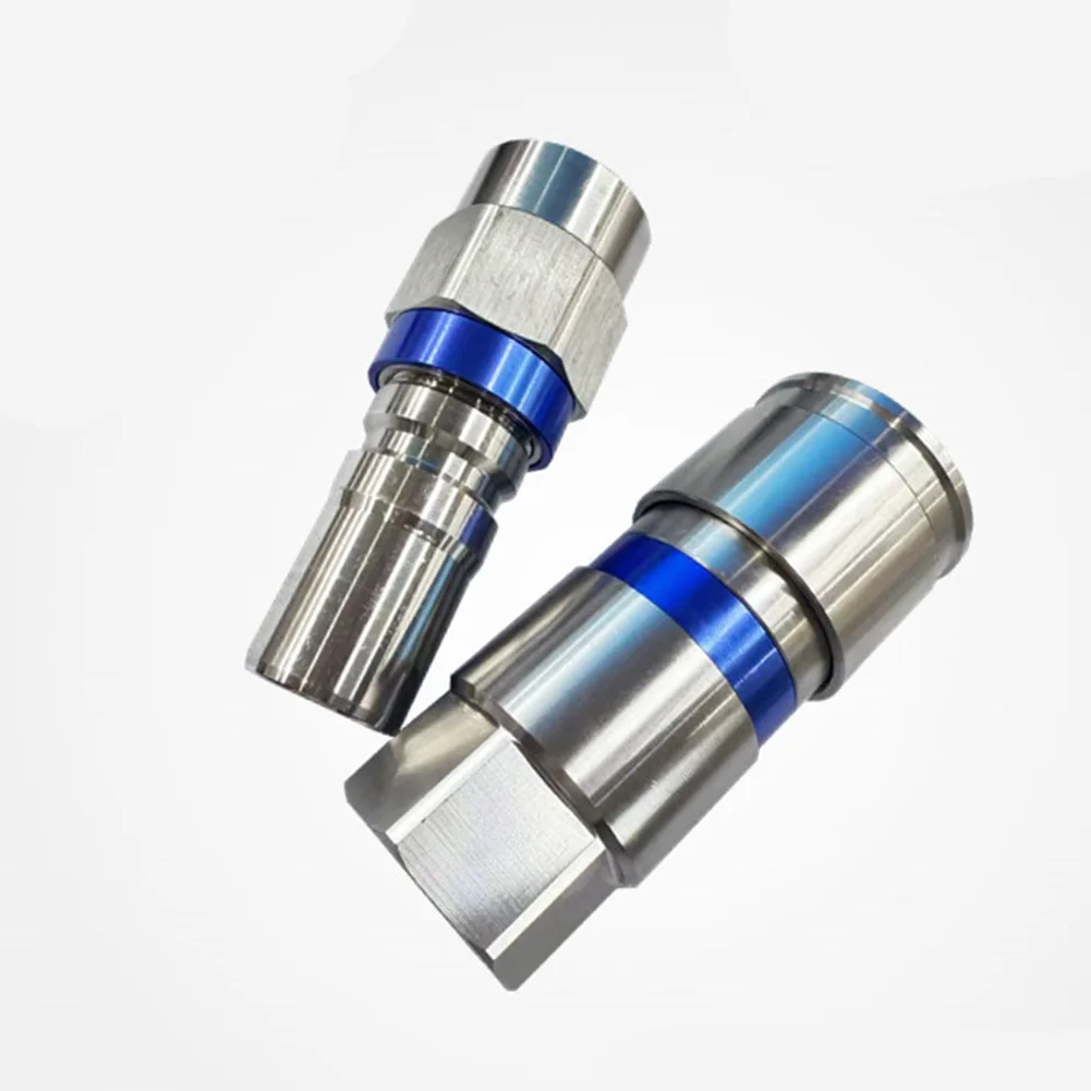 /Stainless /Steel /G1/2 Female Thread Quick Coupler Leak Proof For LED Curing System Hydraulic Water Cooling Connector
