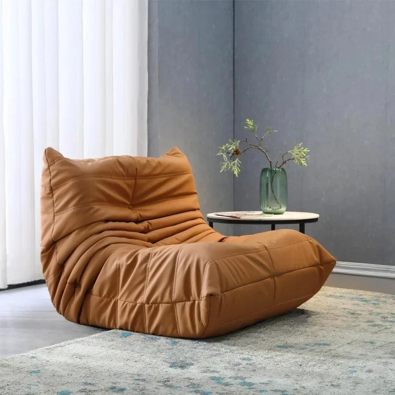 Caterpillar Lazy Sofa Chair, schlafbar oder liegend, für Schlafzimmer, Einzelzimmer, Internet-Promi, Balkon, Wohnzimmer, Freizeitstuhl