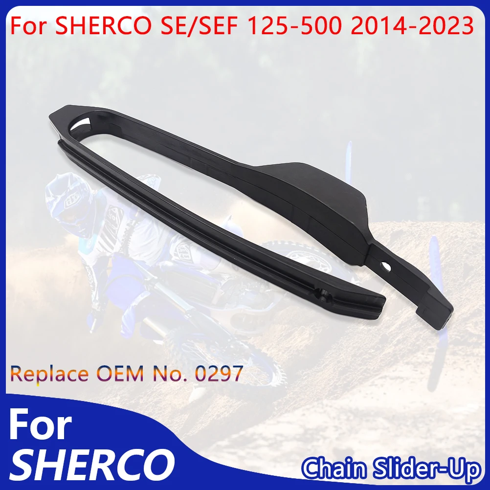 OTOM Motorcycle Chain Slider Guide Protection For SHERCO SE SEF 125 250 300 450 500 2014-2023 Dirt Bike Swing Arm Chain Slider