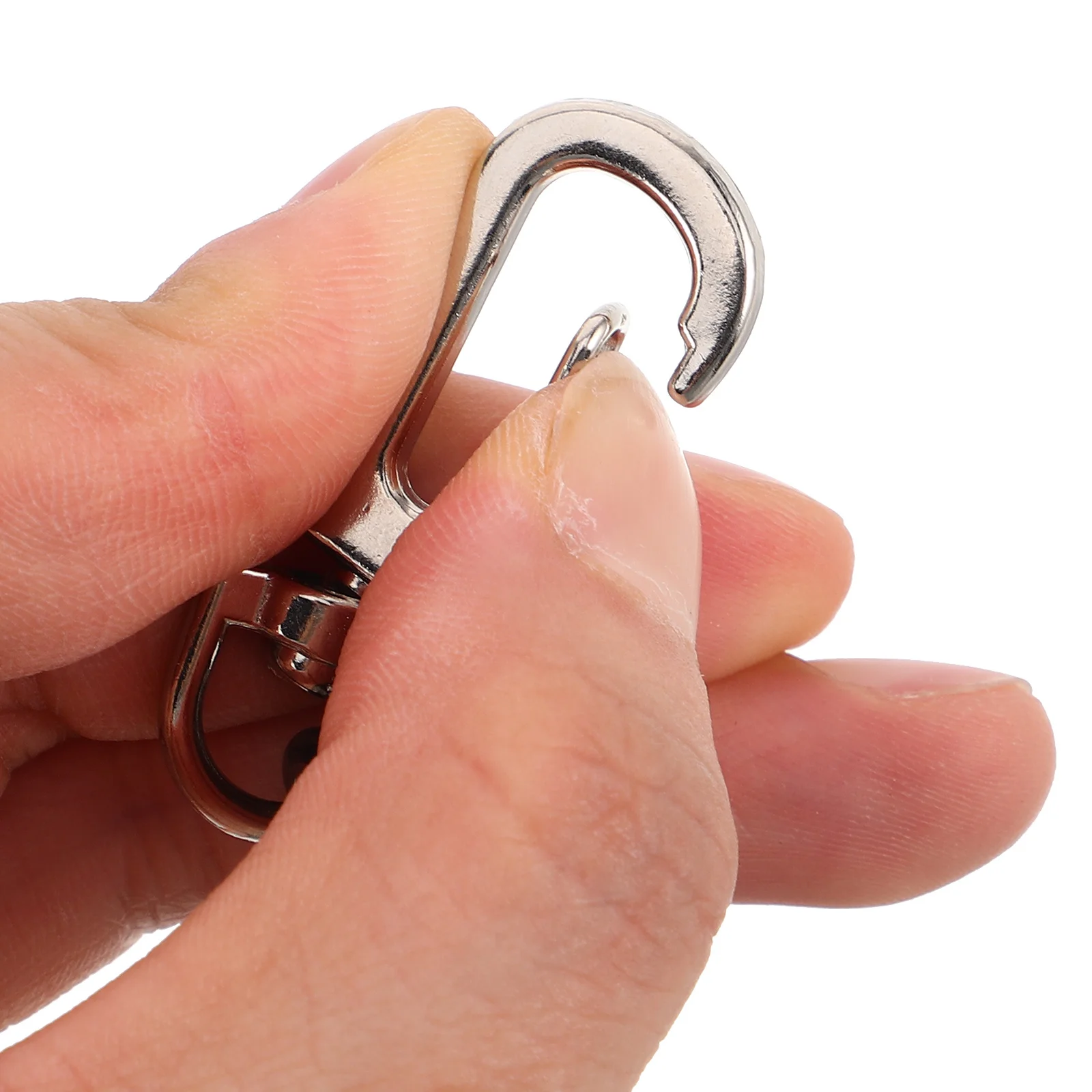 3Pcs Retractable Coil Elastic Lanyard Safety Keychain Fishing Outdoor Kayak Tools Heavy Duty Spring Cord Spring Rope Key Ring